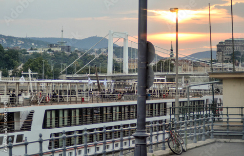 Photography A beautiful view of Budapest city at Hungary.