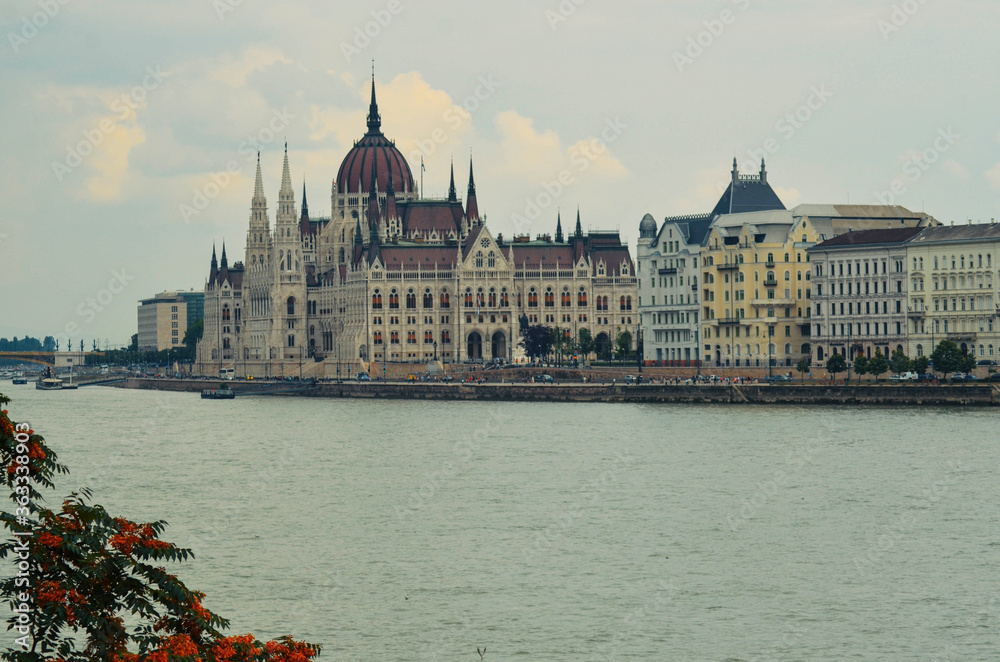 A beautiful view of Budapest city at Hungary.