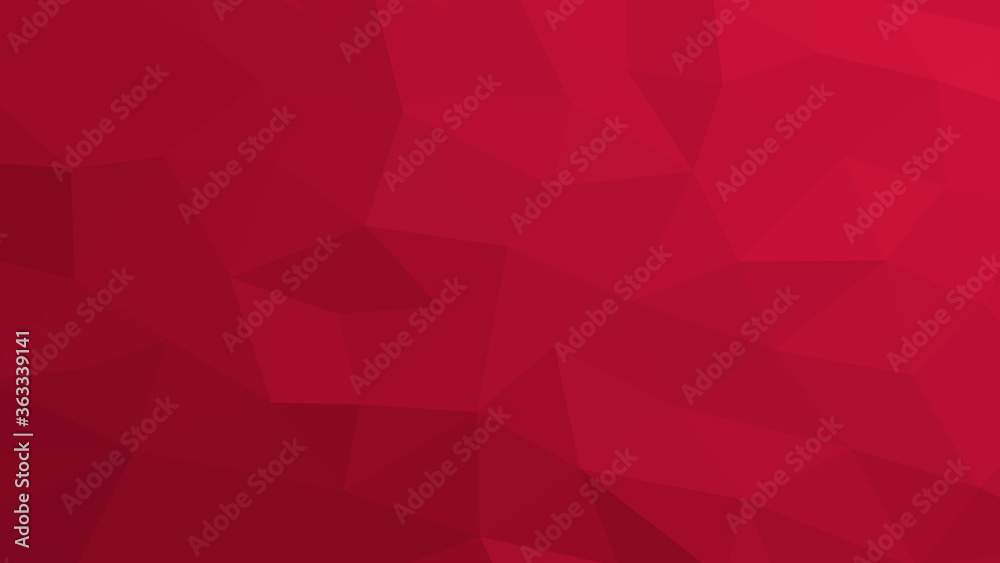 Fototapeta premium Background abstract geometric red .