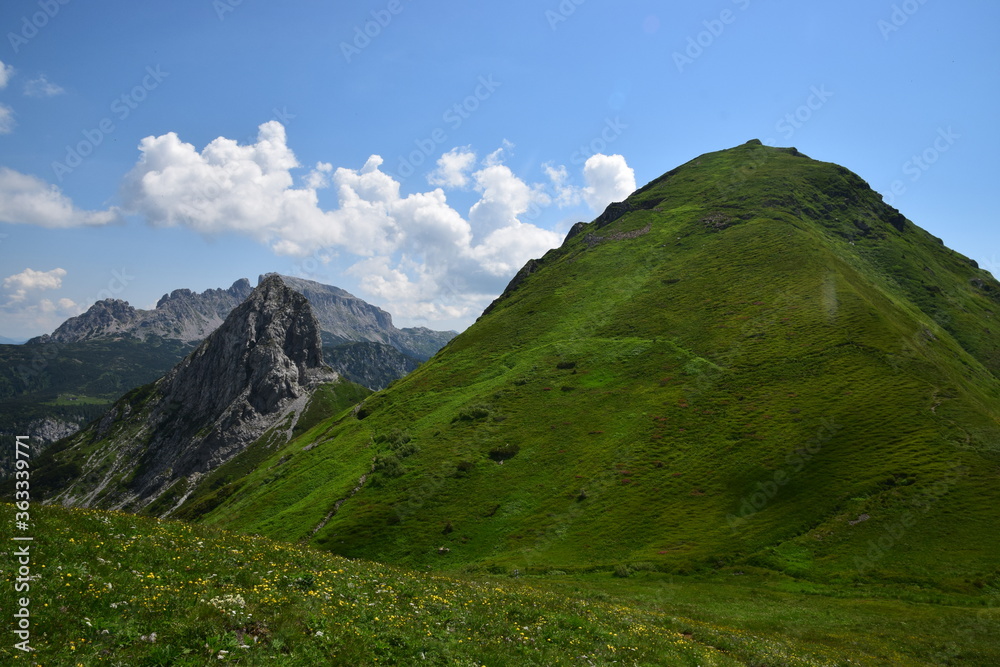 Fototapeta premium Carnia - monte Pizzul e la forca di Lanza