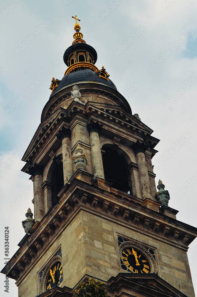 Obraz premium A beautiful view of Budapest city at Hungary.