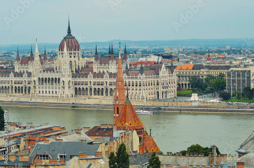 A beautiful view of Budapest city at Hungary.