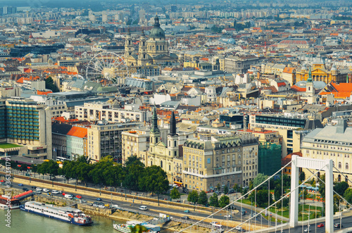 A beautiful view of Budapest city at Hungary. © joseduardo