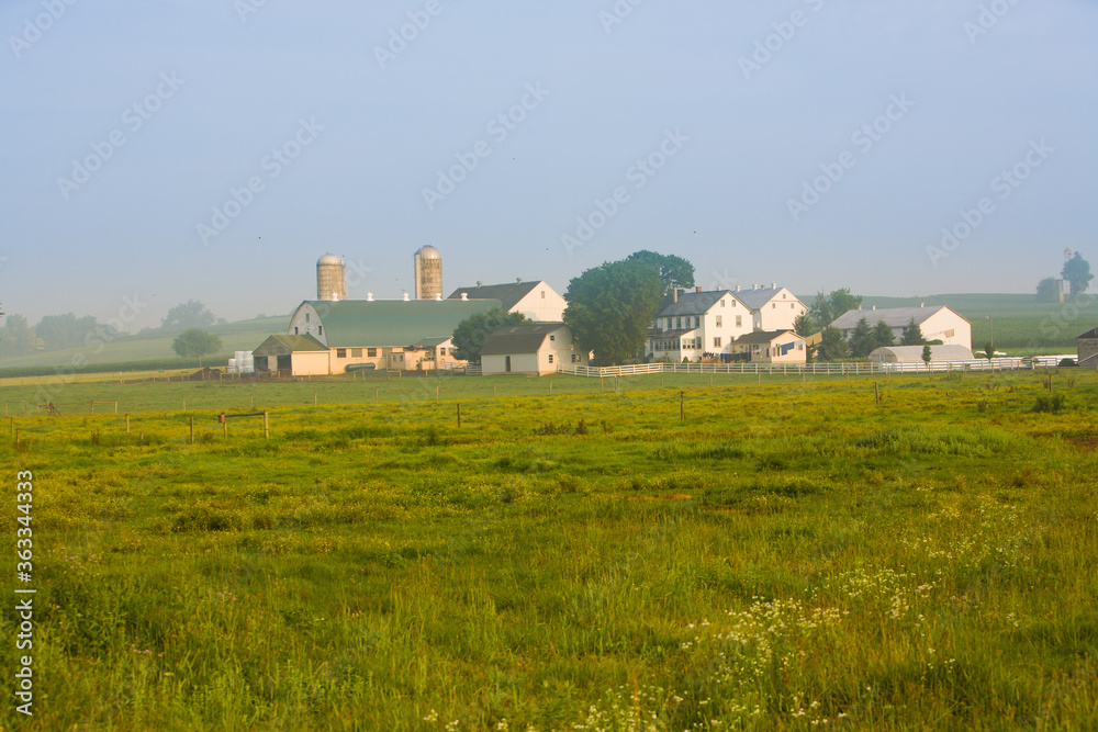 Amish farm near Intercourse, PA