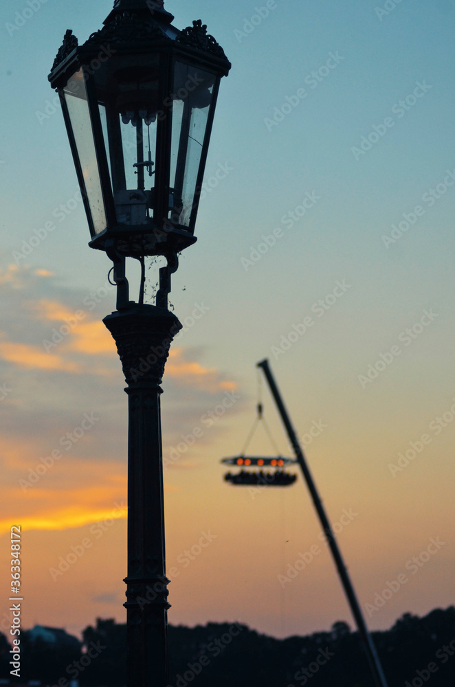 A beautiful view of Prague city at Czech Republic. A beautiful view of Prague city at Czech Republic.