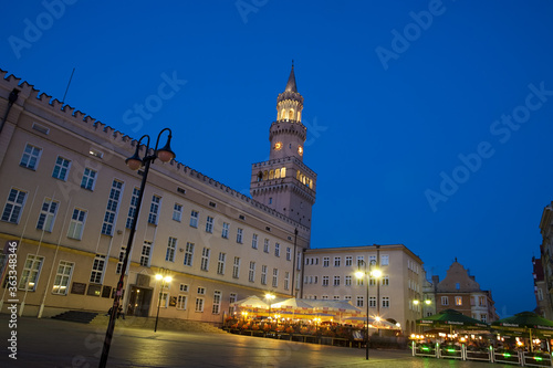 Venice of Opole in sunset, Poland