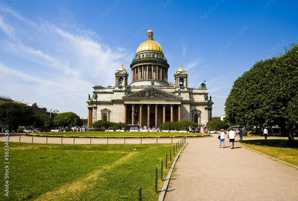 the cathedral of st petersburg