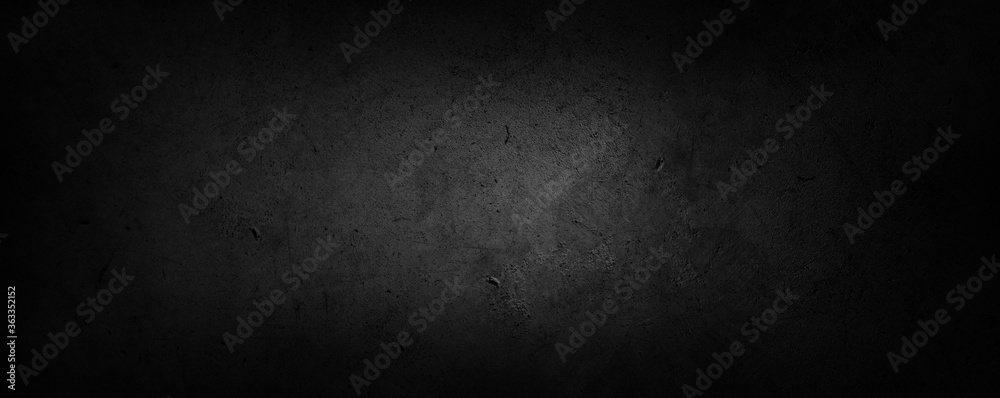 Black dark grunge textured concrete background Black dark grunge textured concrete background