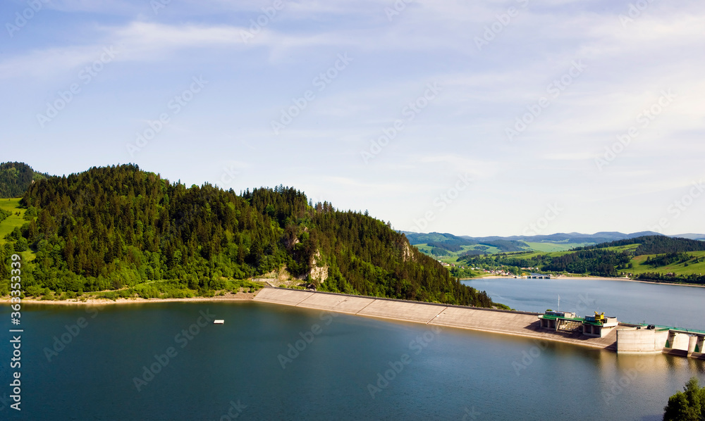 The Dunajec river in Poland