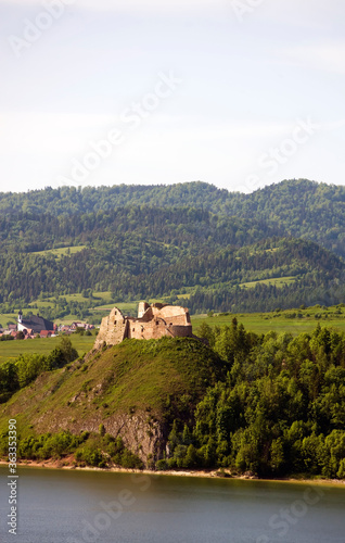 Niedzica Castle also known as Dunajec Castle in Poaland