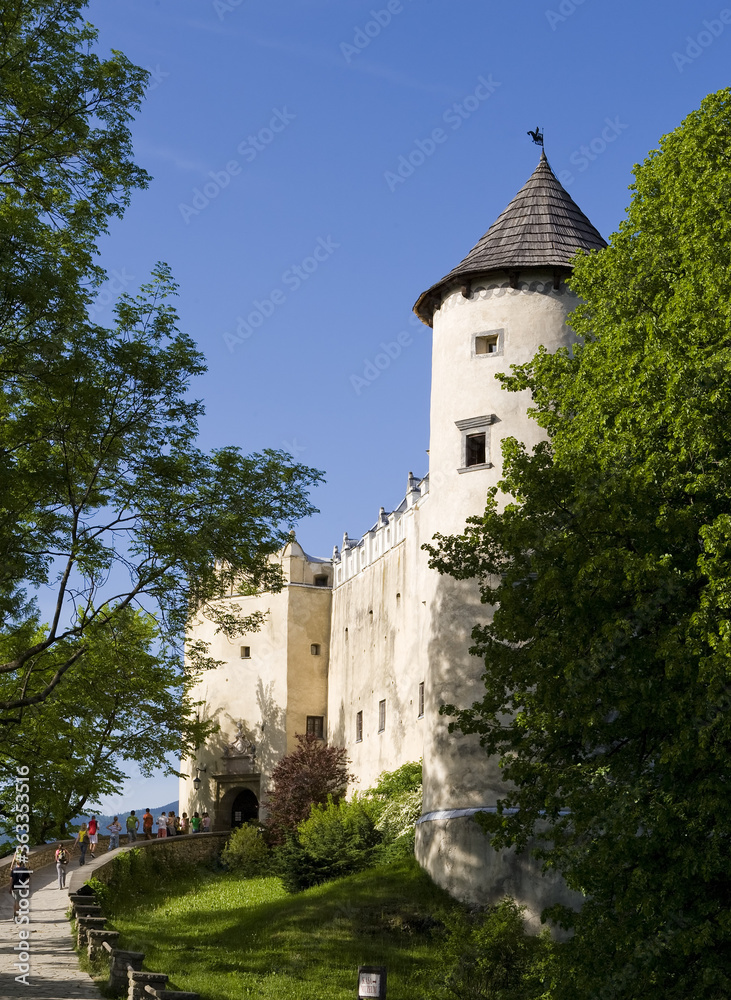 Niedzica Castle also known as Dunajec Castle in Poaland