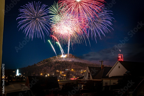 Fotografía Butte Montana on the 3rd or 4th of July