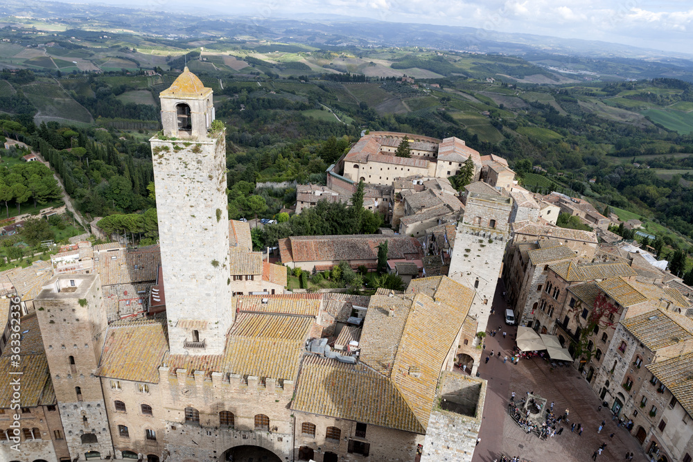 Medieval city of San Gimignano, Tuscany, Italy