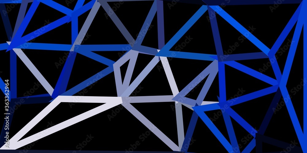 Dark blue vector geometric polygonal layout. Dark blue vector geometric polygonal layout.