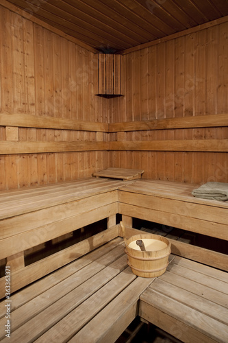 sauna in the sauna