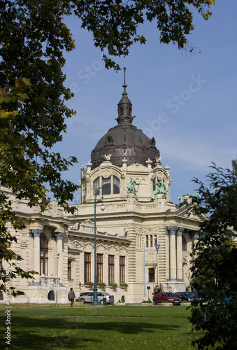 szechenyi spa building in budapest