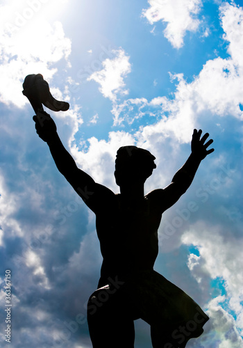 The liberty monument, Budapest