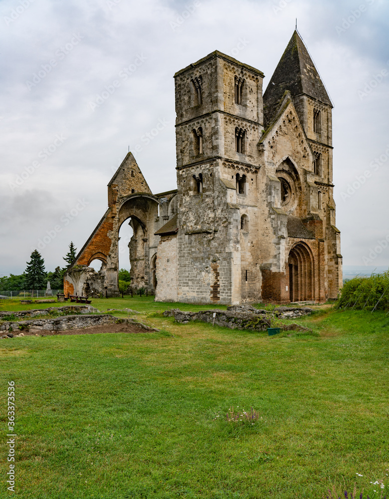 Ruins of Zsambek monastery church