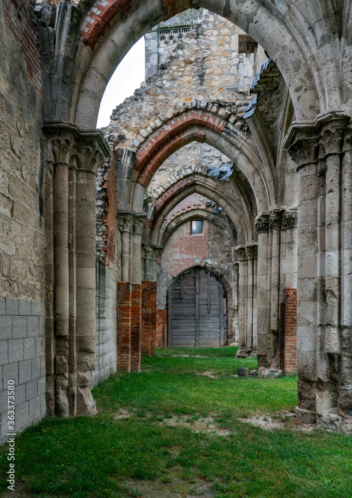 Ruins of Zsambek monastery church