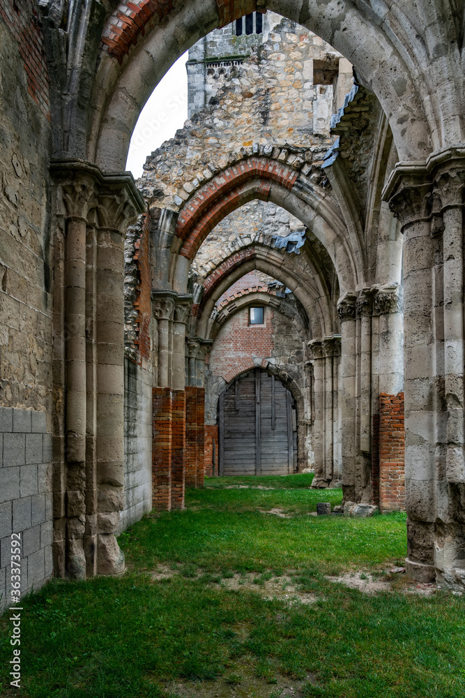 Ruins of Zsambek monastery church