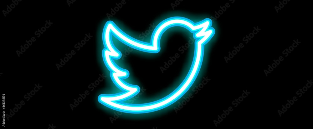 twitter logo. twitter photo. twitter background. twitter banner Stock  Illustration | Adobe Stock