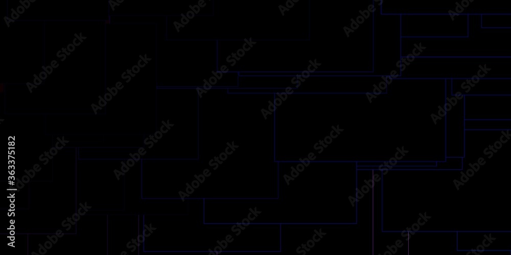 Dark Pink, Blue vector texture in rectangular style. Modern design with rectangles in abstract style. Template for cellphones.