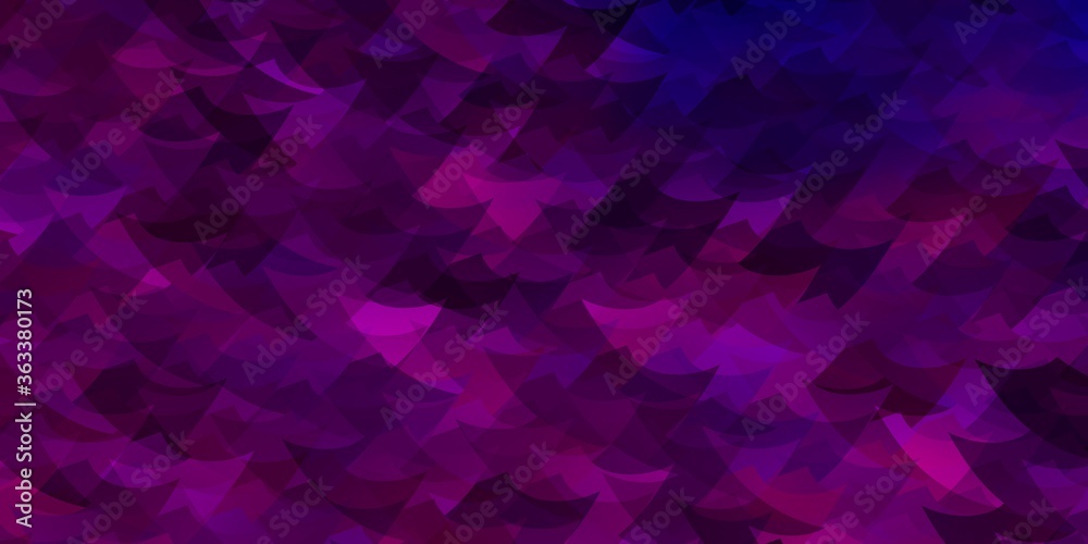 Light Purple, Pink vector texture with triangular style. Light Purple, Pink vector texture with triangular style.