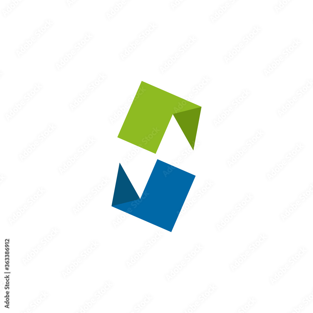 S letter initial logo design template S letter initial logo design template