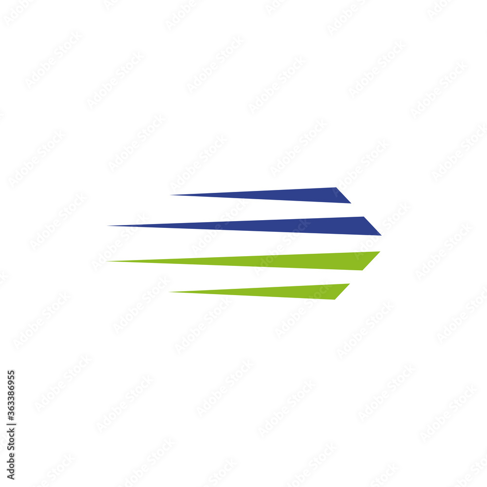 Speed icon logo design template Speed icon logo design template