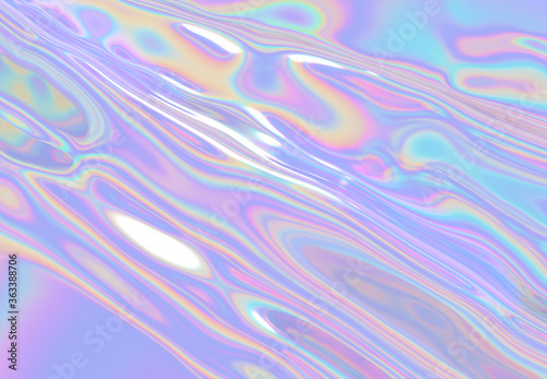 An Abstract Background with Rippling and Shiny Pastel Colors photo