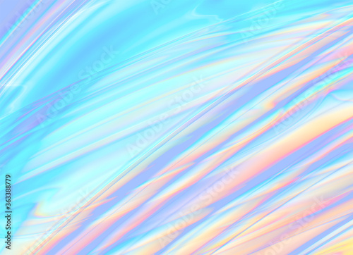 An Abstract Background with Rippling and Shiny Pastel Colors