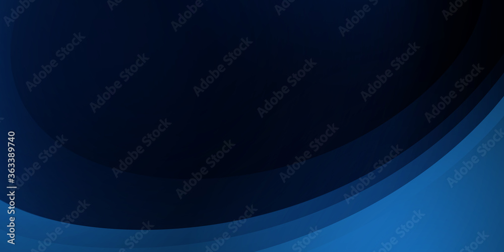 © Roisa - 3D abstract background with paper cut shapes. Vector design layout for business presentations, flyers, posters and invitations. Blue carving art presentation background