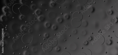 Monochromatic 3D textured background graphic, space for text, copy