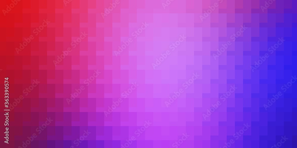Light Blue, Red vector pattern in square style. Modern design with rectangles in abstract style. Best design for your ad, poster, banner. Light Blue, Red vector pattern in square style. Modern design with rectangles in abstract style. Best design for your ad, poster, banner.