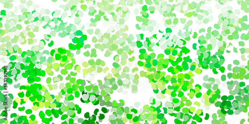Light green, yellow vector background with random forms. Light green, yellow vector background with random forms.