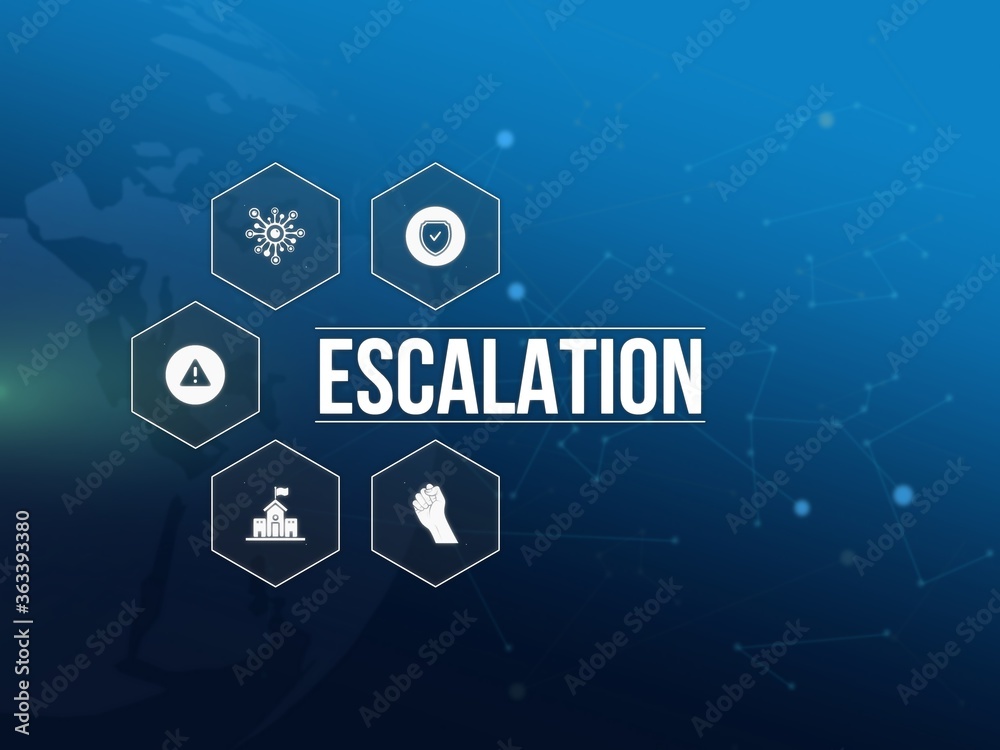 Fototapeta premium escalation