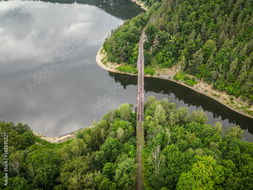 Fototapeta Naklejka Na Ścianę i Meble -  The Valley of Bóbr River in Poland