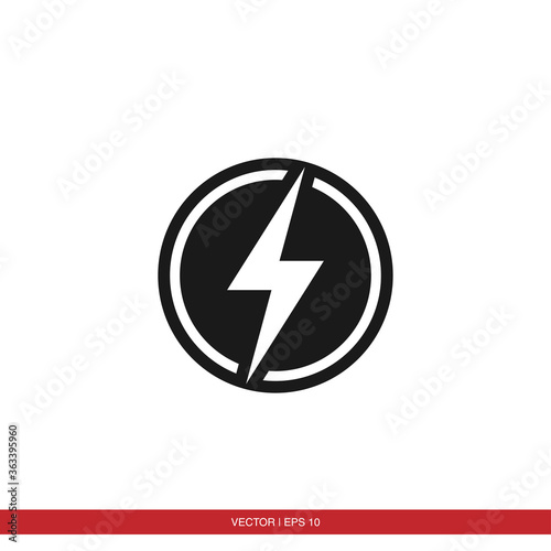 Free Download Lighting electric power energy icon vector - GFXLoad
