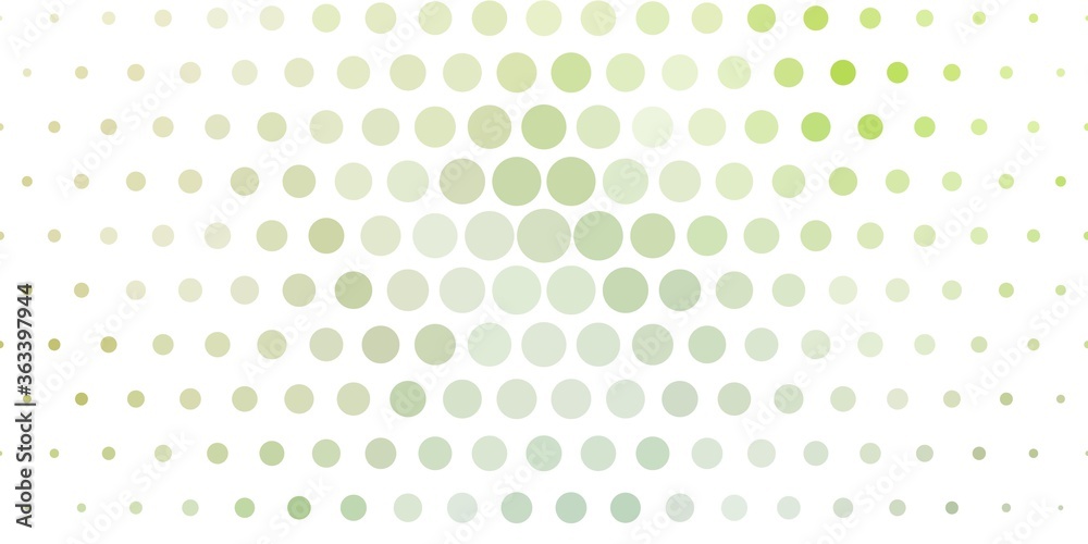 Light Green vector texture with disks. Illustration with set of shining colorful abstract spheres. New template for a brand book. Light Green vector texture with disks. Illustration with set of shining colorful abstract spheres. New template for a brand book.