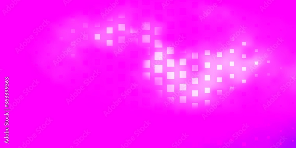 Light Purple vector texture in rectangular style. Abstract gradient illustration with colorful rectangles. Design for your business promotion.