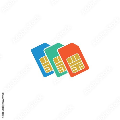 simcard icon vector illustration