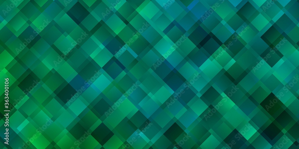 Light Green vector template with rectangles. Light Green vector template with rectangles.