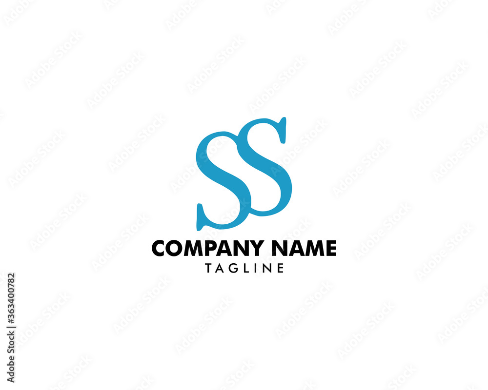 Initial Letter SS Logo Template Design Initial Letter SS Logo Template Design
