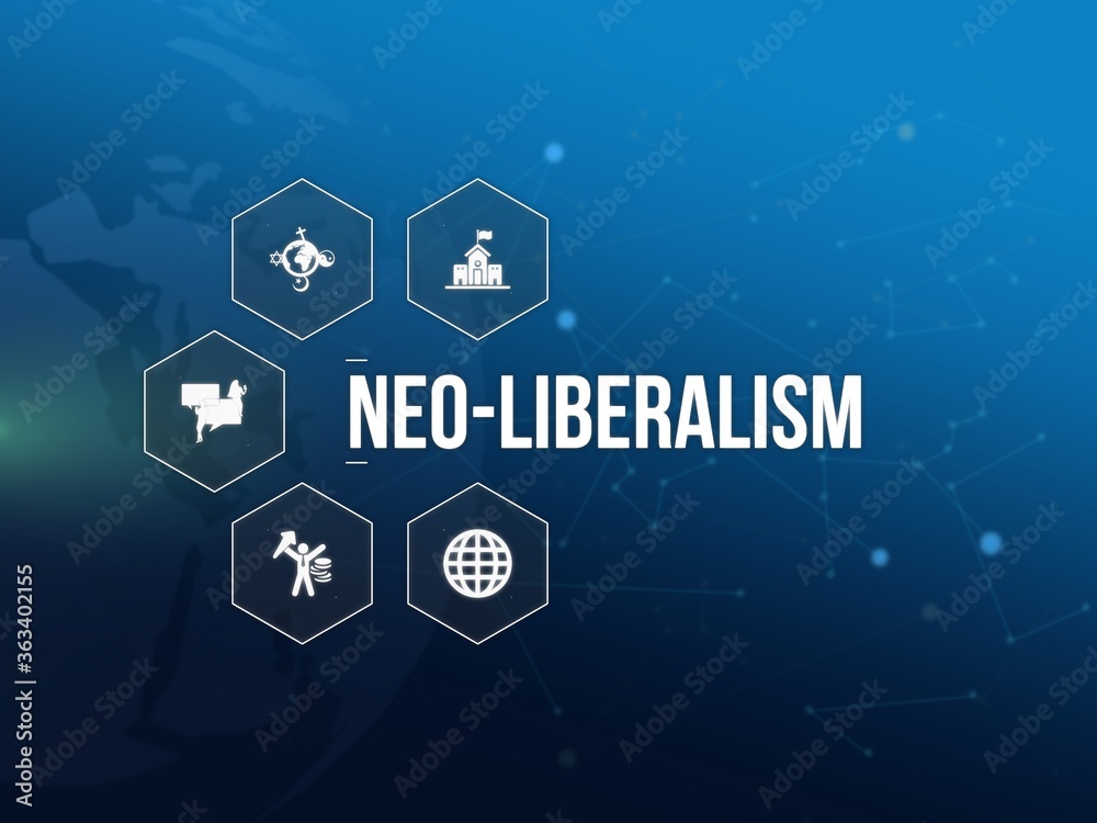 Fototapeta premium neo-liberalism