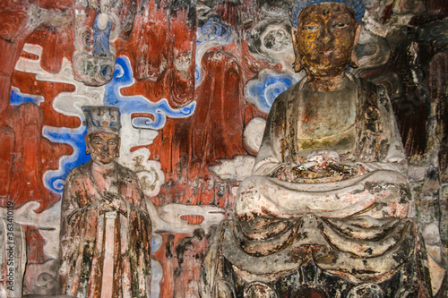 the dazu rock carvings in china