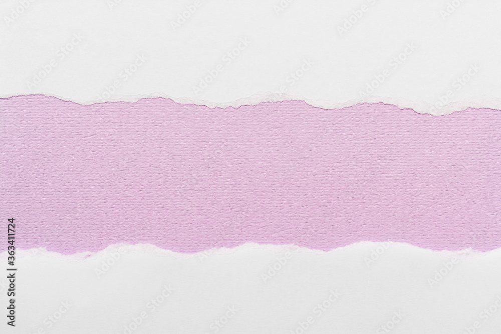 White ripped paper White ripped paper