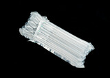 plastic translucent air packaging, protection of goods.