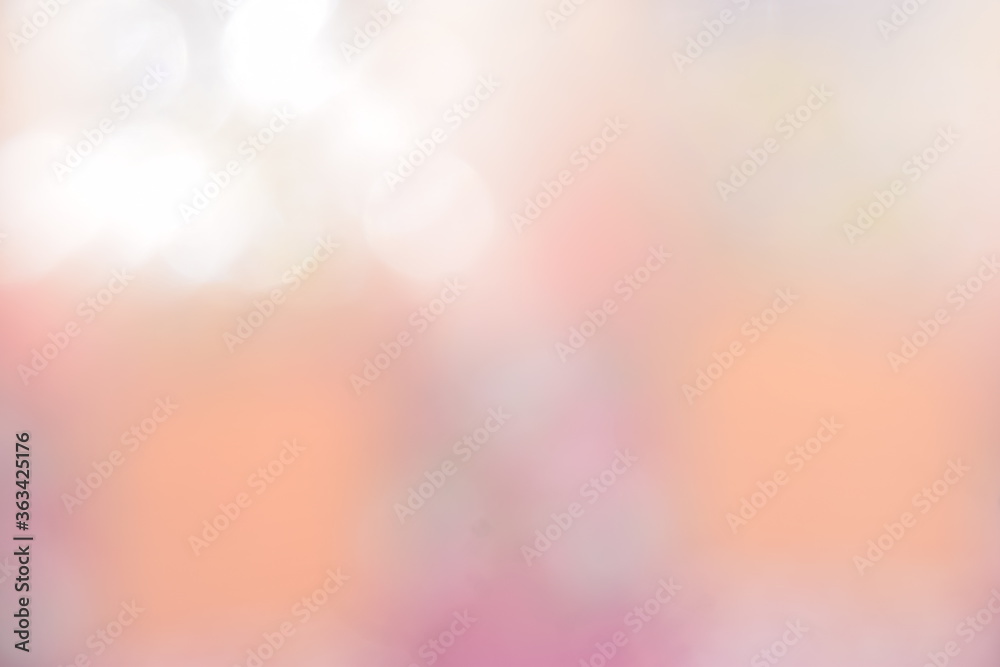 Bokeh, blur from glass and curtains in a room, Bangkok, Thailand.