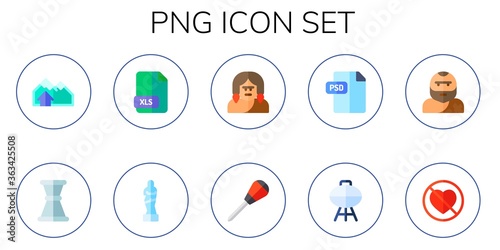png icon set