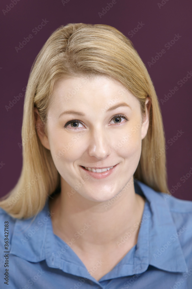 Businesswoman smiling at the camera Businesswoman smiling at the camera